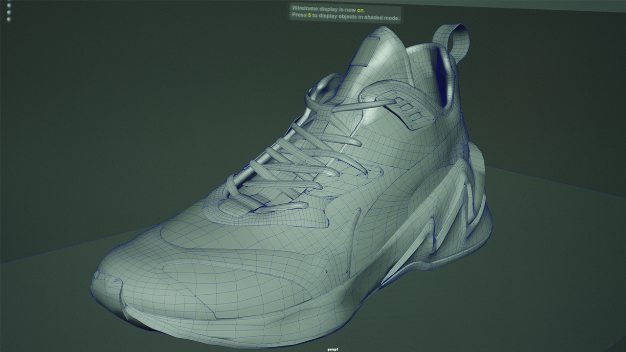 3D render of the PUMA LQDCELL shoe.